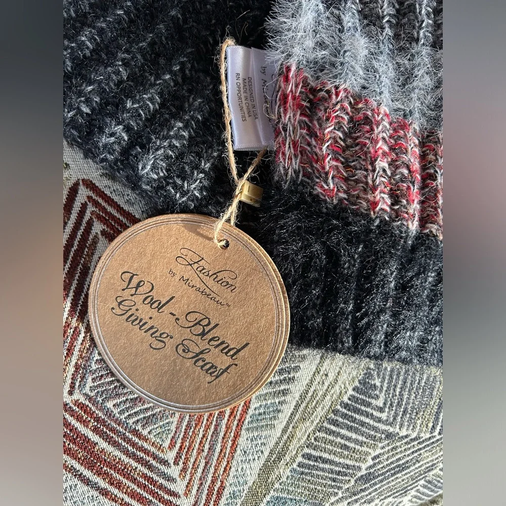 📦LAST CHANCE: DONATING📦Fashion by Mirabeau | Wool Blend Winter Scarf